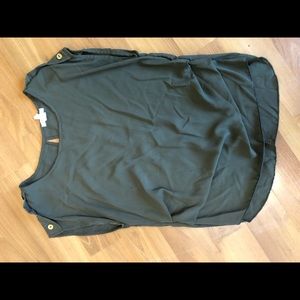 Olive blouse